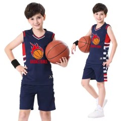 Custom Boys Basketball Jersey Breathable Basketball Shirt in Bizarre Sportswear.