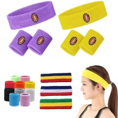 Custom Running Basketball Tennis Wrist Sweatbands Gym Exercise Sweatband in Bizarre Sportswear.