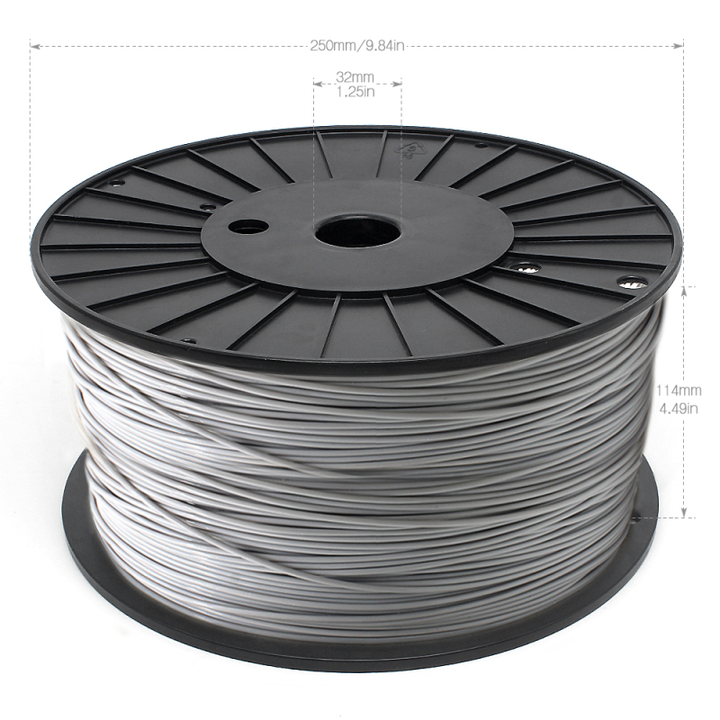 PLA Filament 1.75mm (+/- 0.03mm) 6.6lb (3kg)