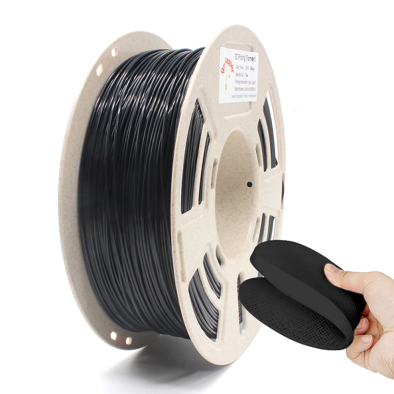 TPU Filament 1.75mm (± 0.03mm) 2.2lb (1kg), flexible filament
