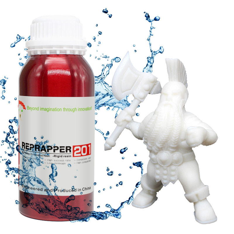 Water Washable Resin 405nm for LCD 3D Printing, Reprapper 203