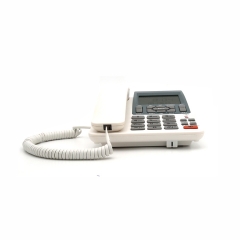 Best Selling 2-Line Integrated Corded Telephone With Super LCD Display And Three Party Conference Business Two Line Phone (PA001)