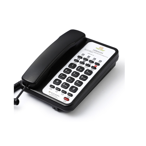 Горячая продажа 5-звездочного гостиничного номера с проводным аналоговым телефоном с индивидуальным логотипом и 8 группами кнопок One Touch Memories (PA046)