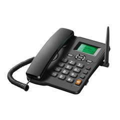 China Wireless GSM Desk Phone and Fixed Wireless Phone GSM 850/900/1800/1900MHz Dual SIM Card and FM Radio Green Backlight (X310)