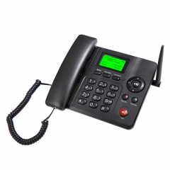 Teléfono inalámbrico fijo 4G VoLTE con antena TNC y teléfono inalámbrico FWP con enrutador Wifi Hotspot y ranuras para tarjetas SIM para tarjetas SD (X505)