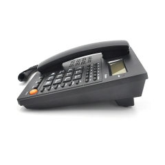 Fabrikpreis Festnetztelefon mit Wahlwiederholungsfunktion und Anrufer-ID-Anzeige Kabelgebundenes Telefon für den Gebrauch im Home Office (PA117)