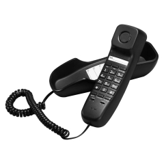 Красивый дизайн FSK / DTMF Trimline Caller ID Телефон и стационарный добавочный телефон со светодиодным индикатором для входящих вызовов (PA020)