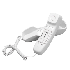 Красивый дизайн FSK / DTMF Trimline Caller ID Телефон и стационарный добавочный телефон со светодиодным индикатором для входящих вызовов (PA020)