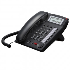 El teléfono fijo PABX más vendido de Panasonic con volumen ajustable del altavoz del timbre y funciones de retroiluminación de contraste LCD (PA139)