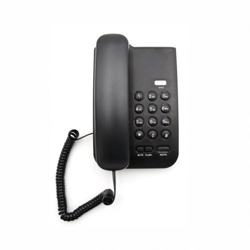 China Cheapest Desktop Basic Corded Telephone With Redial Mute and Wall Mountable Function Manufacturer (PA016)
