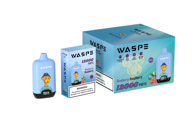 European Union Free Shipping Waspe 12000puffs dispsoable vape pod  Wholesale I vape Mixed Flavors