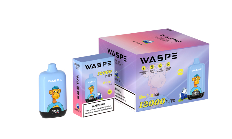 European Union Free Shipping Waspe 12000puffs dispsoable vape pod  Wholesale I vape Mixed Flavors