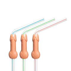 Sexy Cocktail Sipper ( 6 PCS in Polybag with Header )