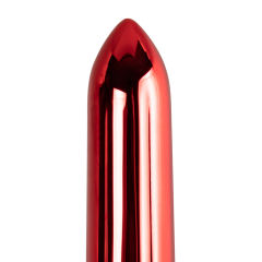 3.6'' Rechargeable Red Color 9 Speeds Vibrating Bullet