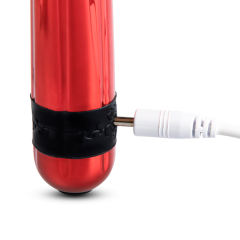 3.6'' Rechargeable Red Color 9 Speeds Vibrating Bullet
