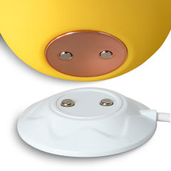 7-Function Yellow Color Silicone Clitoral Sucking Rose Vibrator