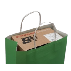 Green Color Big Gift Bags ( 12 cm x 25 cm x 33 cm )