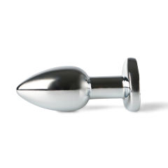 10-Speed Metal Vibrating Anal Plug with APP Control and Light-up Magic Colors