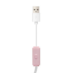 Pink USB-Powered 12-Speed Vibrating & Sucking Egg (Foil Bag)