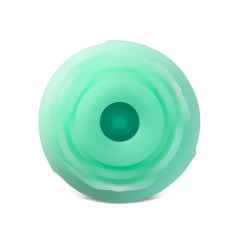 Glow-in-the-Dark 10-Function Green Silicone Rechargeable Clitoral Sucking Rose Sex Toy