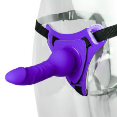 5.91'' Purple Wearable Strap-On Dildo with 10CM Insertable Length