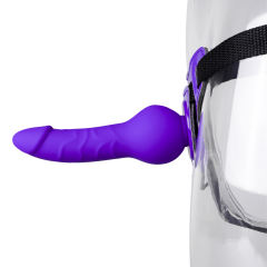 5.91'' Purple Wearable Strap-On Dildo with 10CM Insertable Length