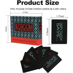 108-Card Multicolor Party Game Deck - Adult Fun Naughty Gift for Couple
