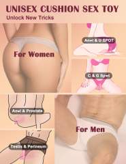 12 Modes Pink Silicone Vibrating Ride Prostate Massager with Remote Control