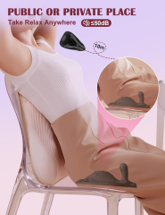12 Modes Pink Silicone Vibrating Ride Prostate Massager with Remote Control