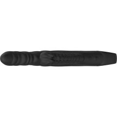 Black Color 8-Speed Silicone Vibrator with Beaded Up-and-Down Motion Function