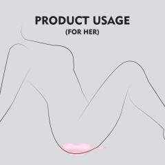 10-Speed Silicone Hands-Free Ride-On Vibrator in Pink with Clitoral Stimulator