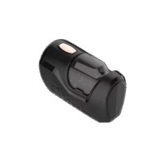 10-Speed Black Rechargeable Automatic Male Masturbator Toy with Visual Window Feature Space Capsule Design