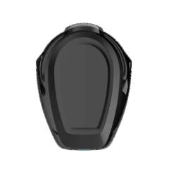 10-Speed Black Rechargeable Automatic Male Masturbator Toy with Visual Window Feature Space Capsule Design