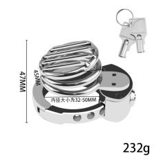 Stainless Steel 304 & Zinc Alloy Chastity Lock ZC-059