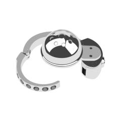 Stainless Steel 304 & Zinc Alloy Chastity Lock ZC-057