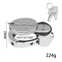 Stainless Steel 304 & Zinc Alloy Chastity Lock ZC-055
