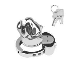 Tiger Head Stainless Steel 311 & Zinc Alloy Chastity Lock ZC-071