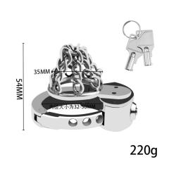 Stainless Steel 311 & Zinc Alloy Chastity Lock ZC-073