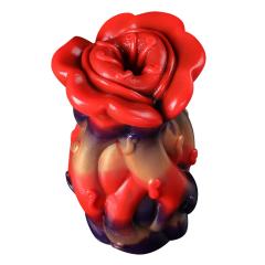 Carnivorous Flower - Shaped Silicone Dildo: Unique Erotic Toy