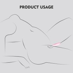 10-Mode Pink Rechargeable Waterproof Silicone Tongue Vibrator