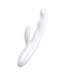 10-Mode Rechargeable Silicone G-Spot Vibrator and Prostate Massager with Tapping Function