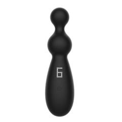 9-Speed Black Color Silicone Vibrator(4 Size)