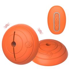 10-Speed Rechargeable Silicone Vibrating Nipple Clamps with Remote Control