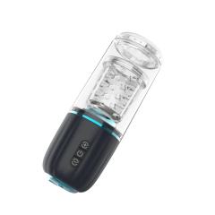 7-Speed Thrusting & Rotating Rechargeable Male Masturbator with Base