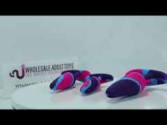 Customizable 3 Sizes Rainbow Silicone Butt Plug Set for Beginners