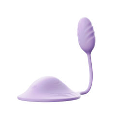App-Controlled Silicone Rideable Vibrating Pad in Purple/Pink Vibepad with 2 Powerfu Motors