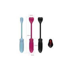 7-Speed Rechargeable Vibrating & Thrusting Egg with Remote Control