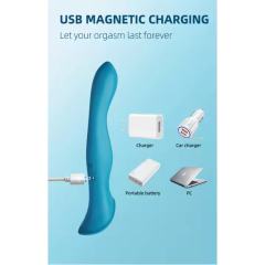 Green 9-Mode Vibrating & Tongue-Licking Medical-Grade Silicone Vibrator