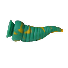 8.12'' Green + Yellow Medical‑Grade Silicone Fantasy Tentacle Dildo