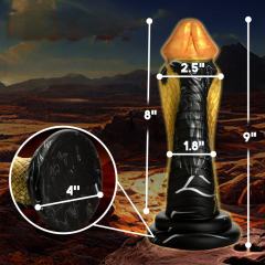 9.06'' Fantasy Snake-Themed Silicone Dildo